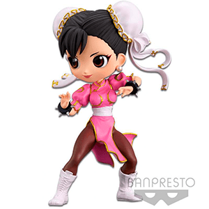 Figura Qposket Street Fighter: Chun-Li Traje Rosa