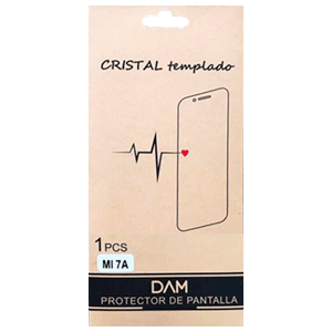 Cristal templado DAM para Xiaomi Redmi 7A