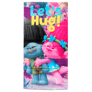 Toalla Trolls Lets Hug