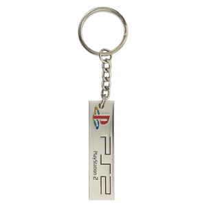 Official PlayStation 2 PS2 Logo Keychain / Keyring