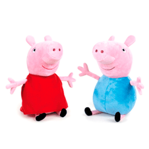 Peluche Surtido Peppa Pig 26cms