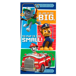 Toalla Patrulla Canina Paw Patrol