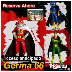 One Piece Pirate Warriors 4 - DLC acceso a Germa 66 y 2 trajes PS4 One Piece Pirate Warriors 4 - DLC acceso a Germa 66 y 2 trajes PS4