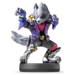 Figura amiibo Smash Wolf
