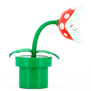 Lámpara Super Mario: Piraña 25cm