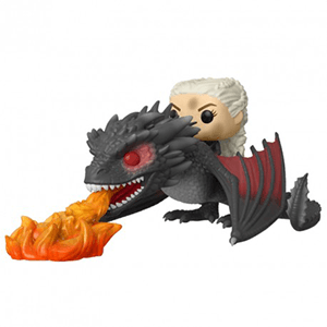 Figura POP Juego de Tronos: Daenerys on Fiery Drogon