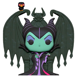 Figura POP Deluxe: Villains- Maleficent onThrone