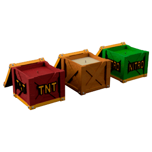 Pack Triple Velas Crash Bandicoot