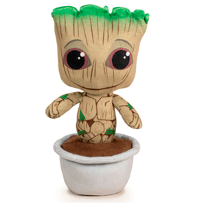 Peluche Baby Groot maceta Guardianes de la Galaxia Marvel