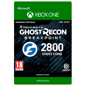 Ghost Recon Breakpoint: 2400 (+400 Bonus) Ghost Coins Xbox One