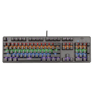 Trust GXT 865 Asta Mecánico LED Multicolor - Teclado Gaming