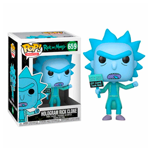 Figura POP Rick y Morty: Hologram Rick