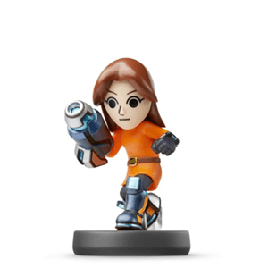 Figura Amiibo Smash Mii Gunman Tiradora Mii