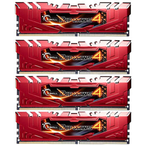 G.SKILL RIPJAWS IV Rojo DDR4 32GB (4x8GB) 2400Mhz CL15 - Memoria RAM