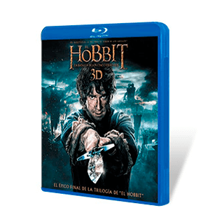 El Hobbit: La Batalla 5 Ejércitos Bluray + Bluray 3D + Copia Digital