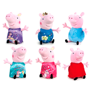 Peluche Surtido Peppa Pig It´s Magic 26cms