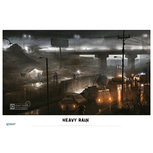 Heavy Rain - lámina