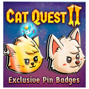 Cat Quest + Cat Quest II Pawesome Pack - set 2 pines Cat Quest + Cat Quest II Pawesome Pack - set 2 pines