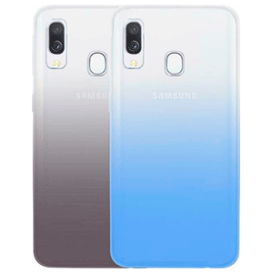 Pack 2 Carcasas Negro Degradado + Azul Degradado Samsung Galaxy A40