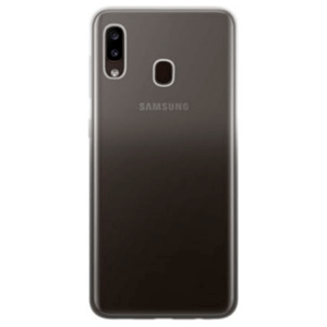 Pack 2 Carcasas Negro Degradado + Rosa Degradado Samsung Galaxy A20