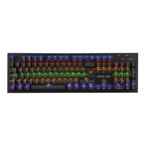 The G-Lab Keyz Carbon Evolution Mecánico  Switch Blue RGB - Teclado Gaming