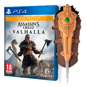 Assassin´s Creed Valhalla Gold + Hidden Blade Replica Figurine
