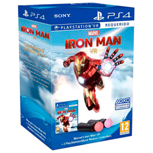 Marvel´s Iron Man VR + 2 PS Move Motion Controller
