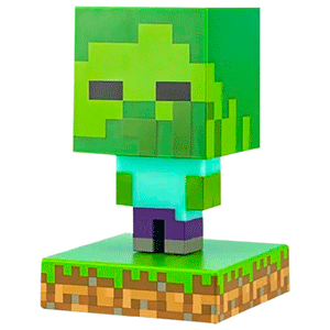 Lámpara Icon Minecraft: Zombie