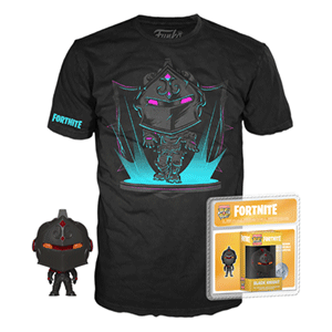 Pack Camiseta y Pocket Pop Fortnite:Black Knight Talla L - Reacondicionado para Merchandising en GAME.es