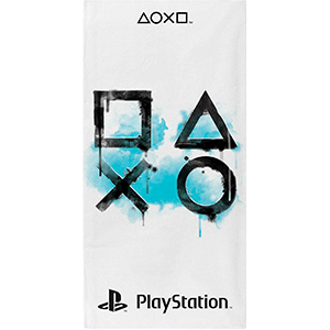 Toalla Algodón Playstation Inkwash