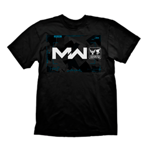 Camiseta CoD MW Negra Multiplayer Composition Talla S Camiseta CoD MW Negra Multiplayer Composition Talla S