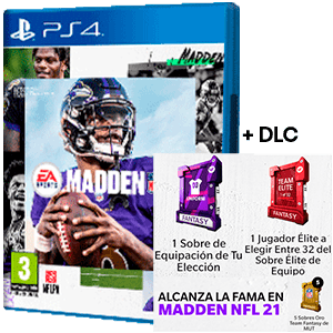 Madden NFL 21 para Playstation 4 en GAME.es
