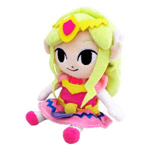 Peluche Zelda: Princesa Zelda 17cms Peluche Zelda: Princesa Zelda 17cms