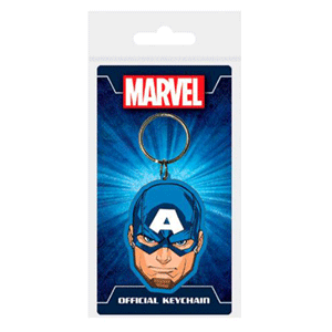 Llavero Marvel: Capitán América Head