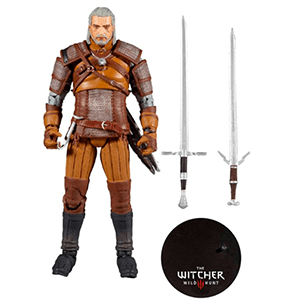Figura The Witcher: Geralt Gold Label Series 18 cm