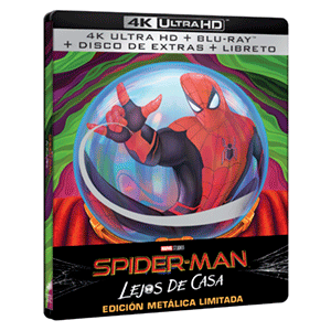 Spider-Man Lejos de Casa - Steelbook 4K + BD