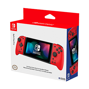 Controller Hori Split Pad Pro Rojo -Licencia oficial- para Nintendo Switch en GAME.es