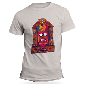 Camiseta Crash Bandicoot Aku Aku Talla S para Merchandising en GAME.es