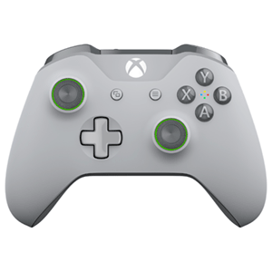 Controller Inalámbrico Microsoft Gris y Verde