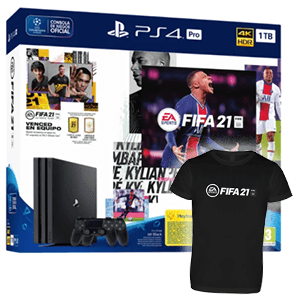 ps4 pro with 2 controllers and fifa 20