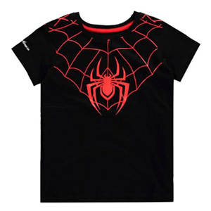 Camiseta Spider-Man Miles Morales Talla 110-116cms