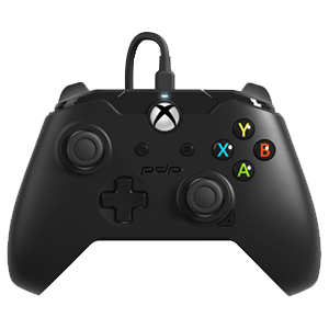 Controller con Cable PDP Negro -Licencia Oficial Microsoft-
