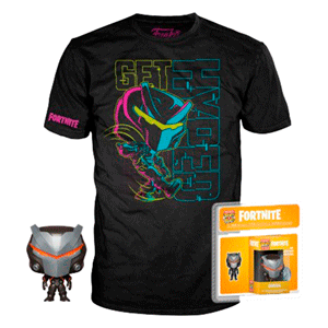 Pack Camiseta y Pocket POP Fortnite: Omega Talla L