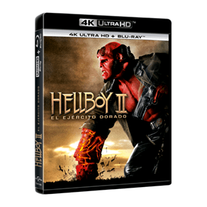 Hellboy 2 El Ejercito Dorado 4K + BD Hellboy 2 El Ejercito Dorado 4K + BD