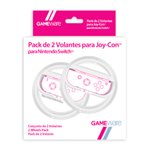 Pack de 2 Volantes blancos para Joy-Con Switch GAMEware