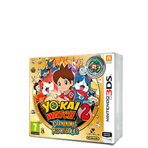 Yo-Kai Watch 2: Carnánimas + Medalla para Nintendo 3DS en GAME.es