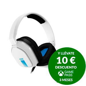 ASTRO A10 WHITE PC- PS4-PS5-XBOX-SWITCH-MOVIL - Auriculares Gaming