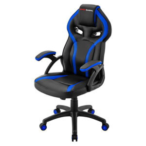 Mars Gaming MGC118 Negro-Azul - Silla Gaming