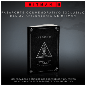 Hitman III - Pasaporte