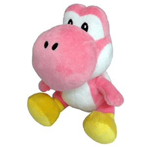 Peluche nintendo: Yoshi Rosa 17cm